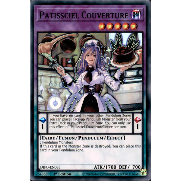 yugioh patissciel deck Patissciel Couverture DIFO-EN083 Yu-Gi-Oh! Card