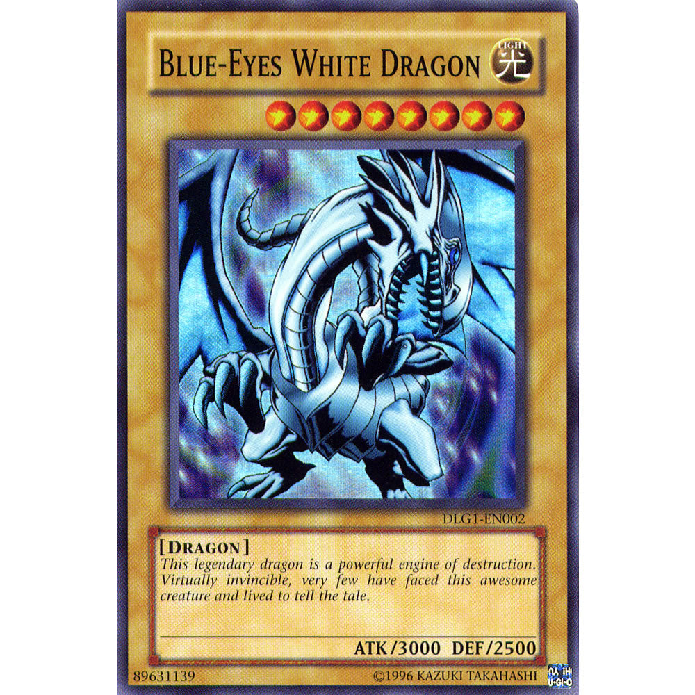 Blue-Eyes White Dragon DLG1-EN002 Yu-Gi-Oh! Card from the Dark Legends Set
