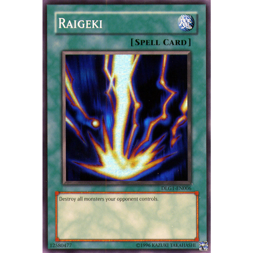 Raigeki DLG1-EN006 Yu-Gi-Oh! Card from the Dark Legends Set