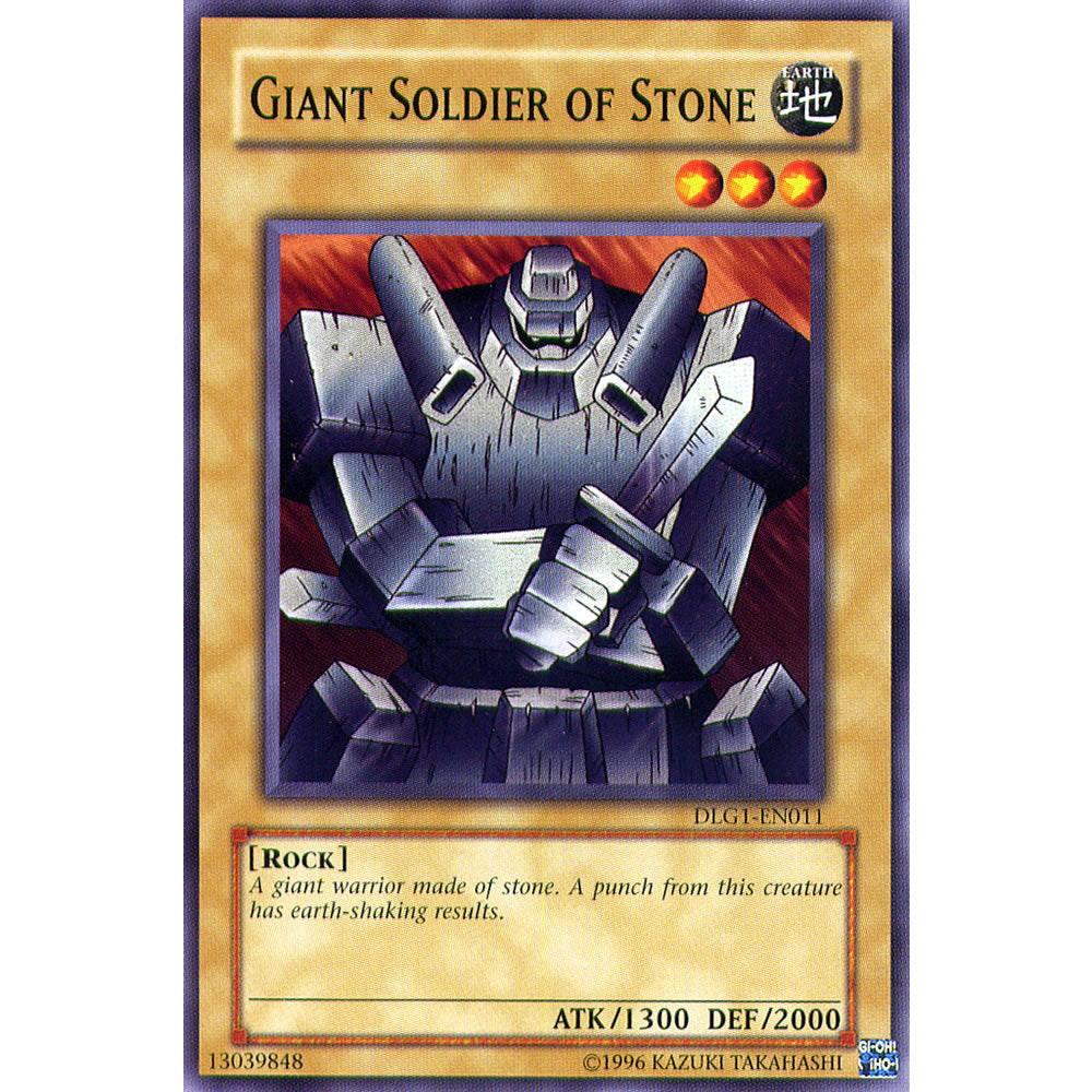 Giant Soldier of Stone DLG1-EN011 Yu-Gi-Oh! Card from the Dark Legends Set