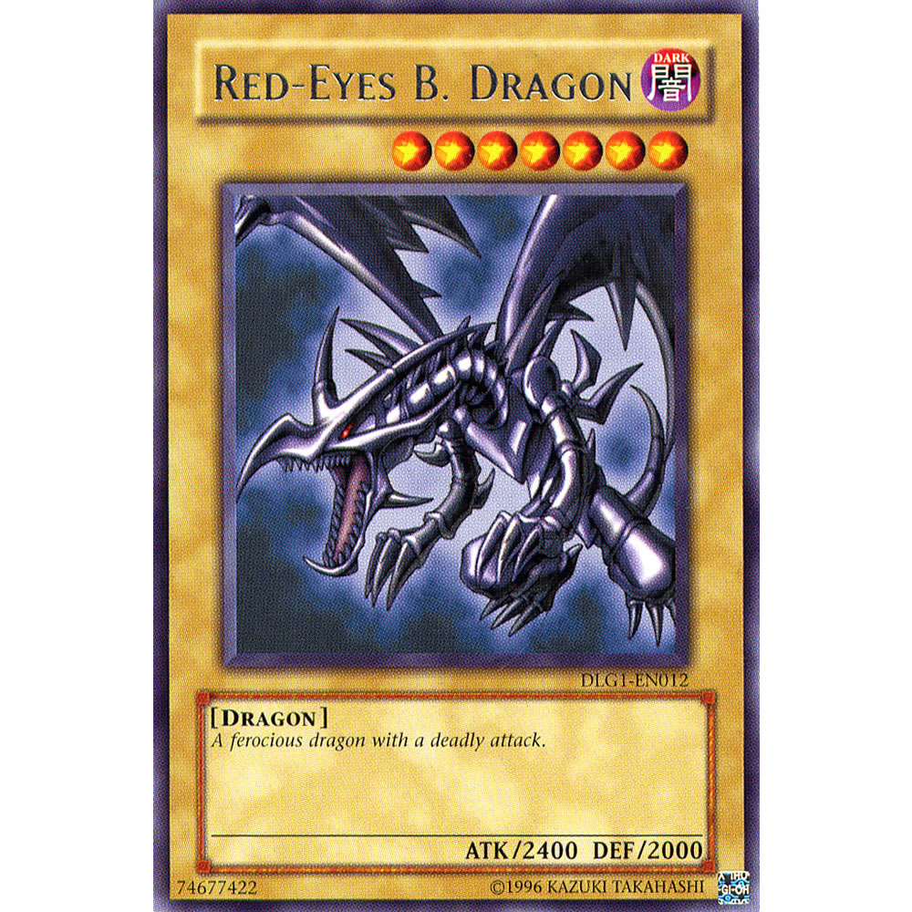 Red-Eyes B. Dragon DLG1-EN012 Yu-Gi-Oh! Card from the Dark Legends Set