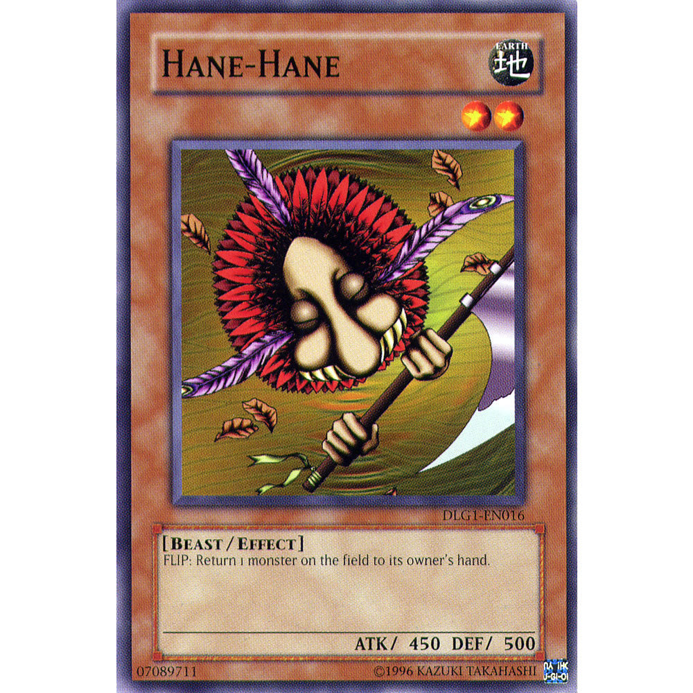 Hane-Hane DLG1-EN016 Yu-Gi-Oh! Card from the Dark Legends Set