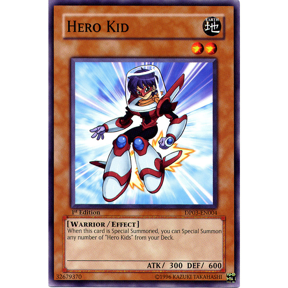 Hero Kid DP03-EN004 Yu-Gi-Oh! Card from the Duelist Pack: Jaden Yuki 2 Set