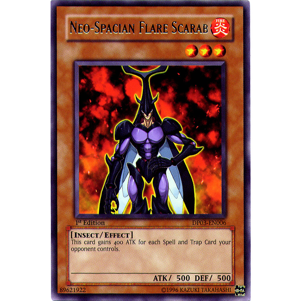 Neo - Spacian Flare Scarab DP03-EN006 Yu-Gi-Oh! Card from the Duelist Pack: Jaden Yuki 2 Set