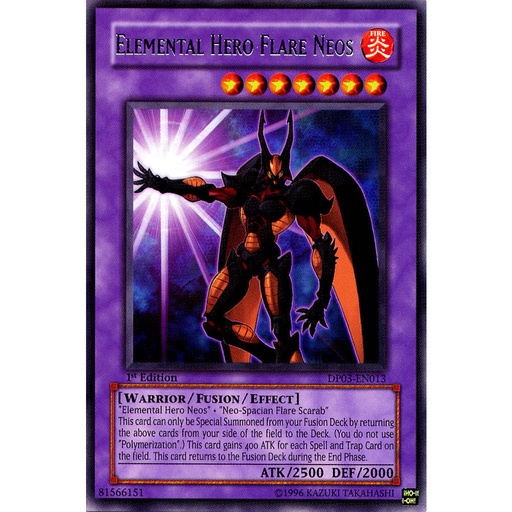 Elemental Hero Flare Neos DP03-EN013 Yu-Gi-Oh! Card from the Duelist Pack: Jaden Yuki 2 Set