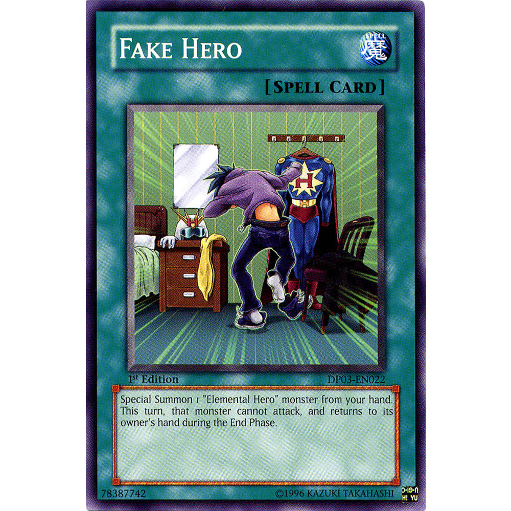 Fake Hero DP03-EN022 Yu-Gi-Oh! Card from the Duelist Pack: Jaden Yuki 2 Set
