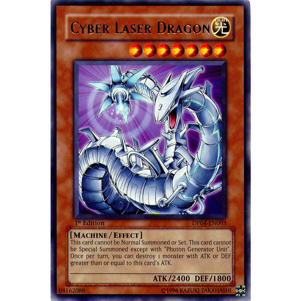 Cyber Laser Dragon DP04-EN003 Yu-Gi-Oh! Card from the Duelist Pack: Zane Truesdale Set