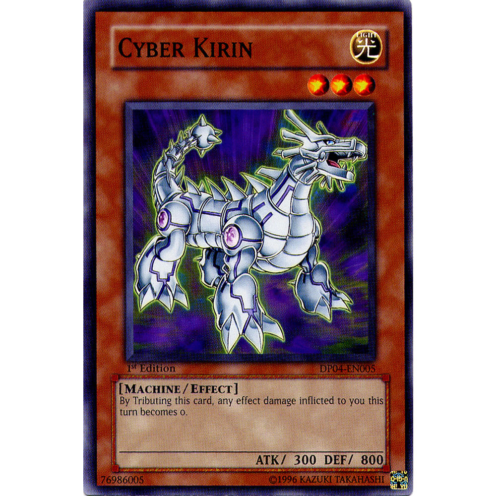 Cyber Kirin DP04-EN005 Yu-Gi-Oh! Card from the Duelist Pack: Zane Truesdale Set