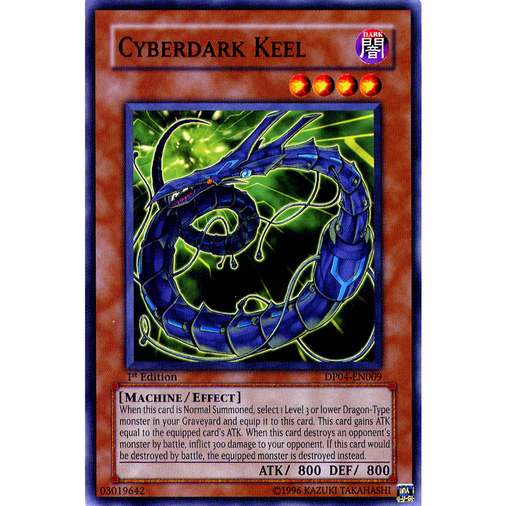 Cyberdark Keel DP04-EN009 Yu-Gi-Oh! Card from the Duelist Pack: Zane Truesdale Set