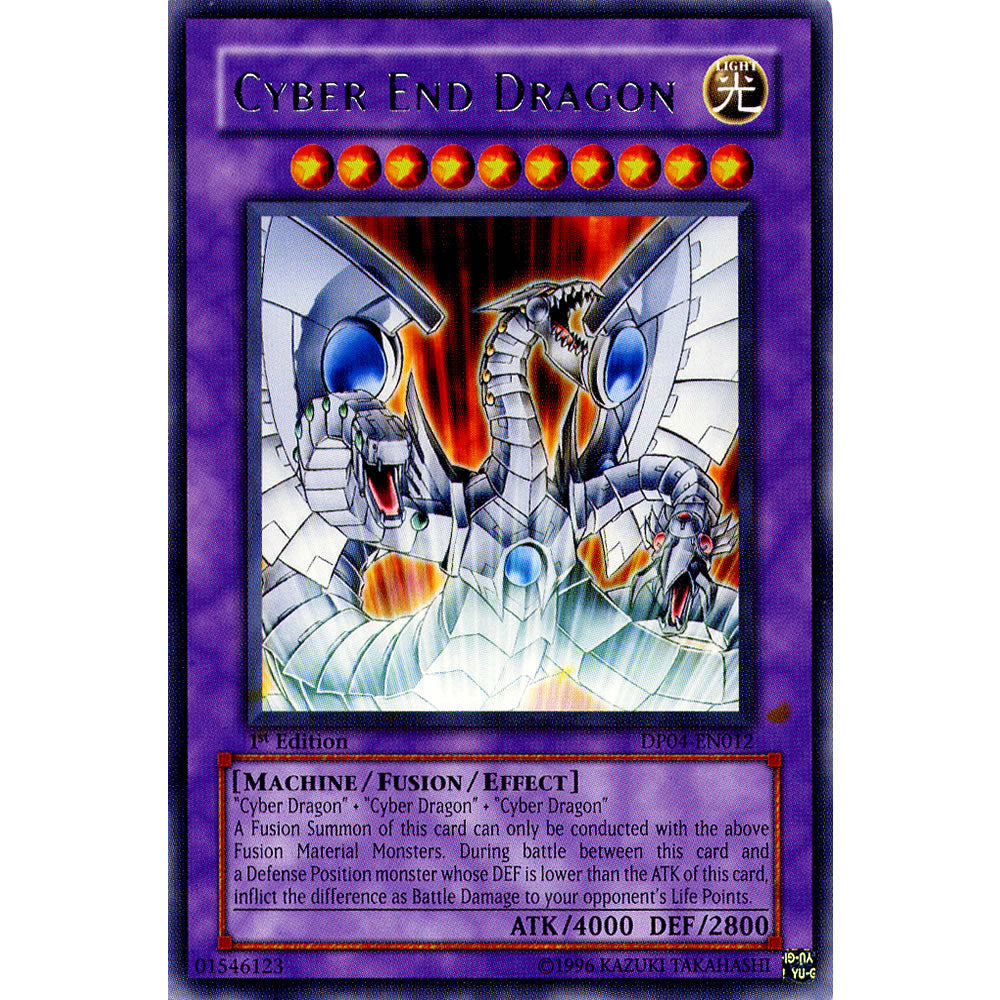 Cyber End Dragon DP04-EN012 Yu-Gi-Oh! Card from the Duelist Pack: Zane Truesdale Set