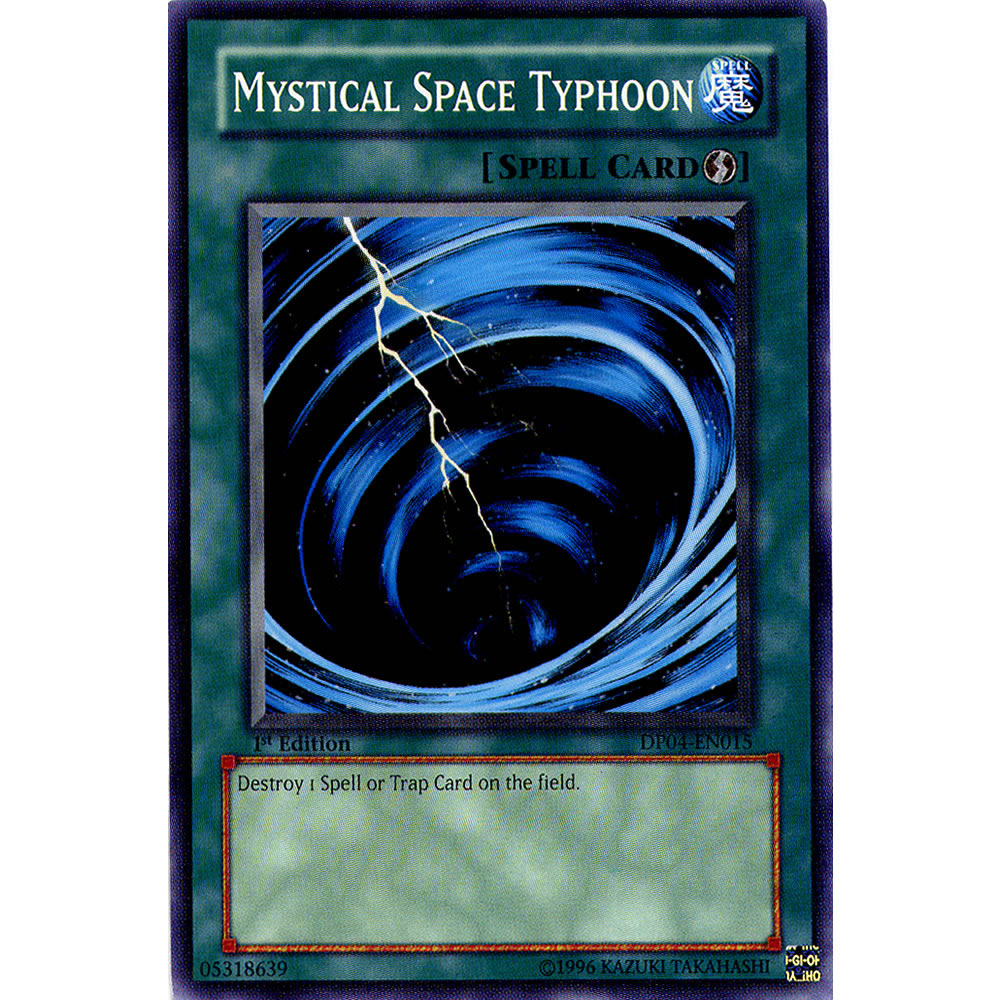 Mystical Space Typhoon DP04-EN015 Yu-Gi-Oh! Card from the Duelist Pack: Zane Truesdale Set
