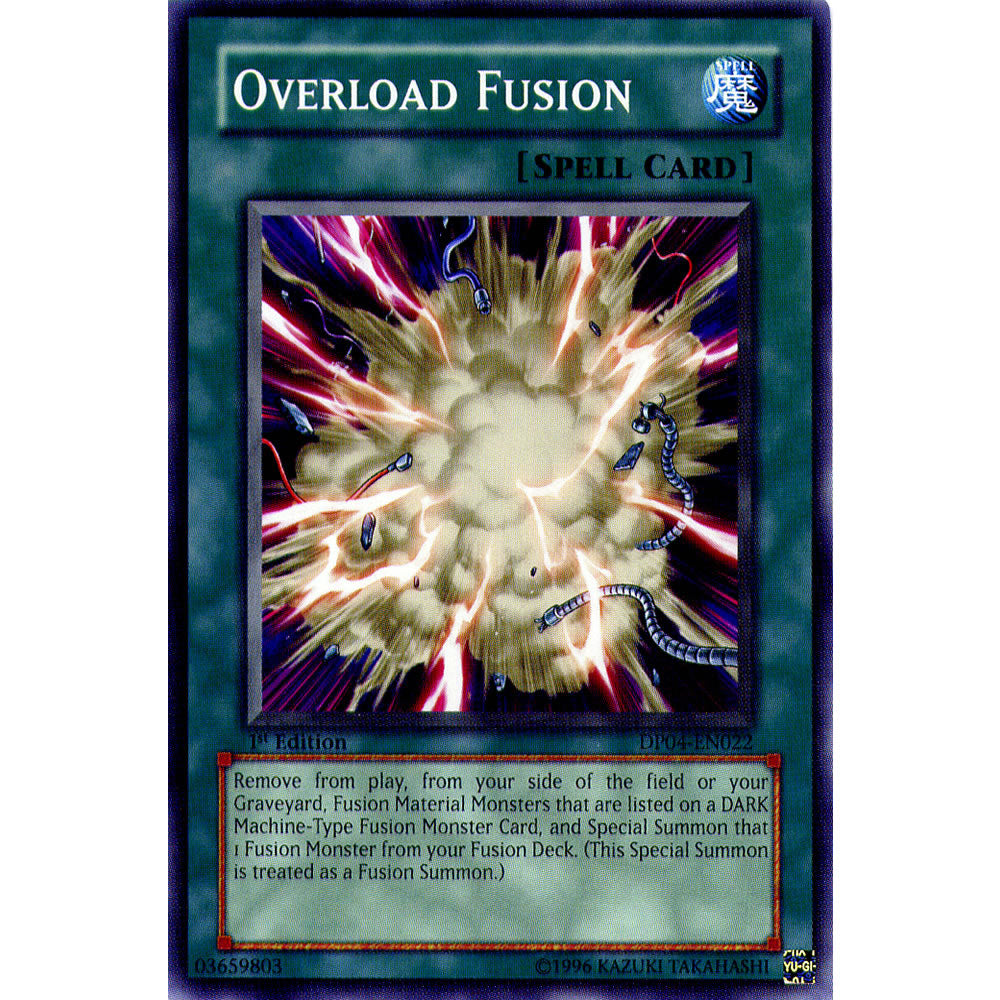 Overload Fusion DP04-EN022 Yu-Gi-Oh! Card from the Duelist Pack: Zane Truesdale Set