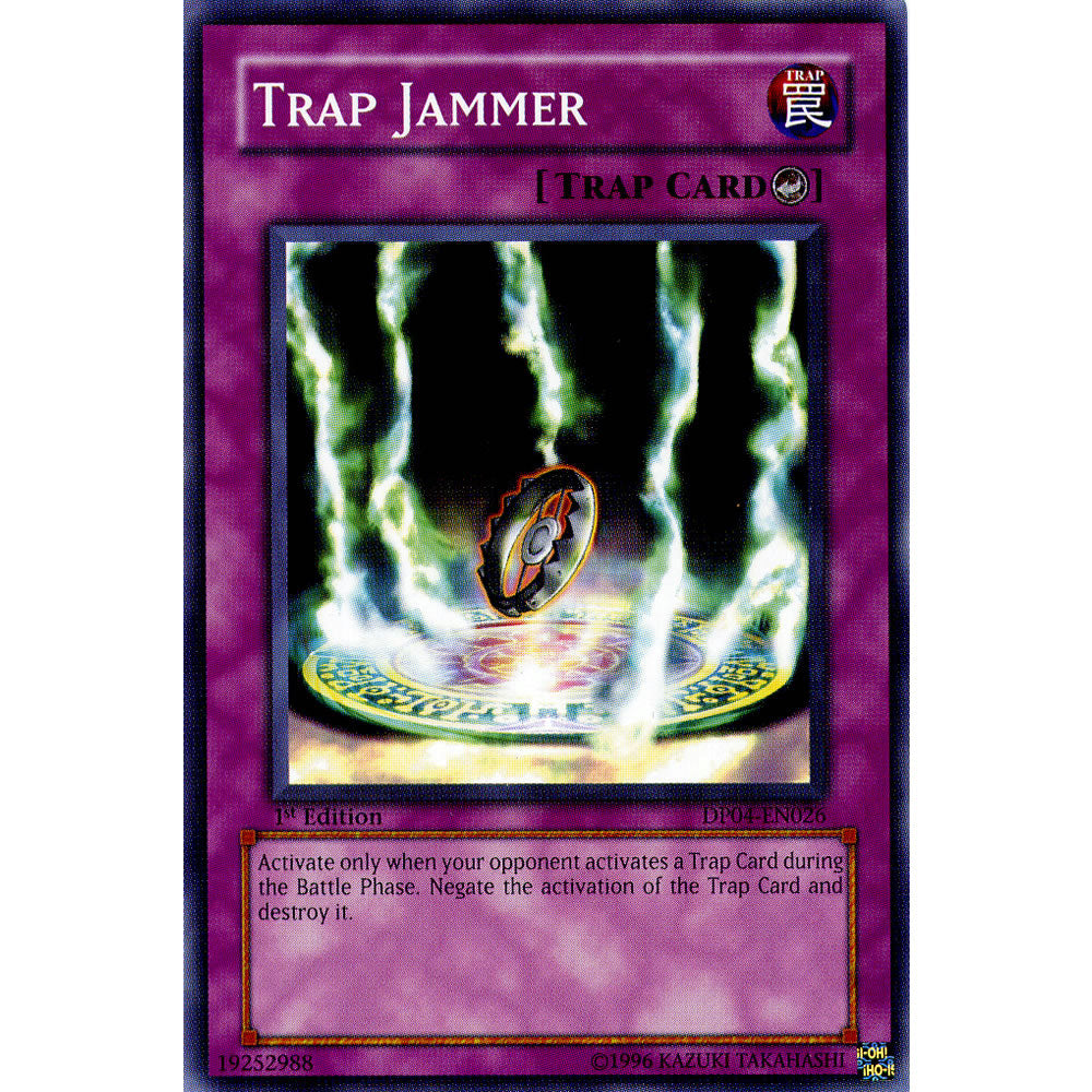 Trap Jammer DP04-EN026 Yu-Gi-Oh! Card from the Duelist Pack: Zane Truesdale Set