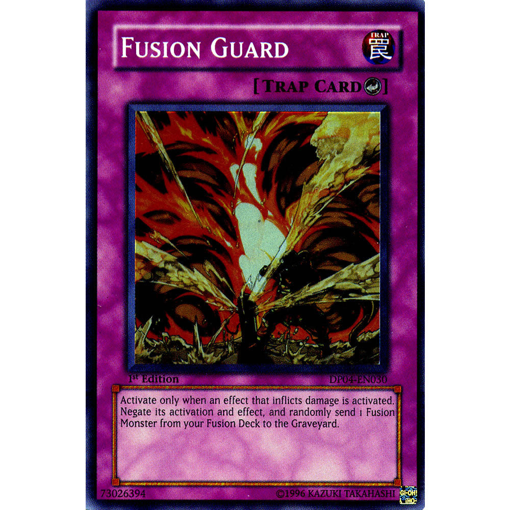 Fusion Guard DP04-EN030 Yu-Gi-Oh! Card from the Duelist Pack: Zane Truesdale Set