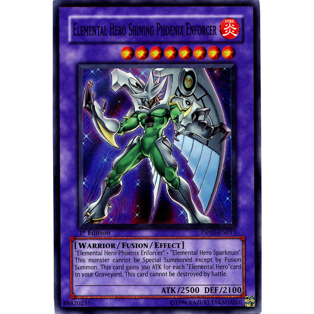Elemental Hero Shining Phoenix Enforcer DP05-EN013 Yu-Gi-Oh! Card from the Duelist Pack: Aster Phoenix Set