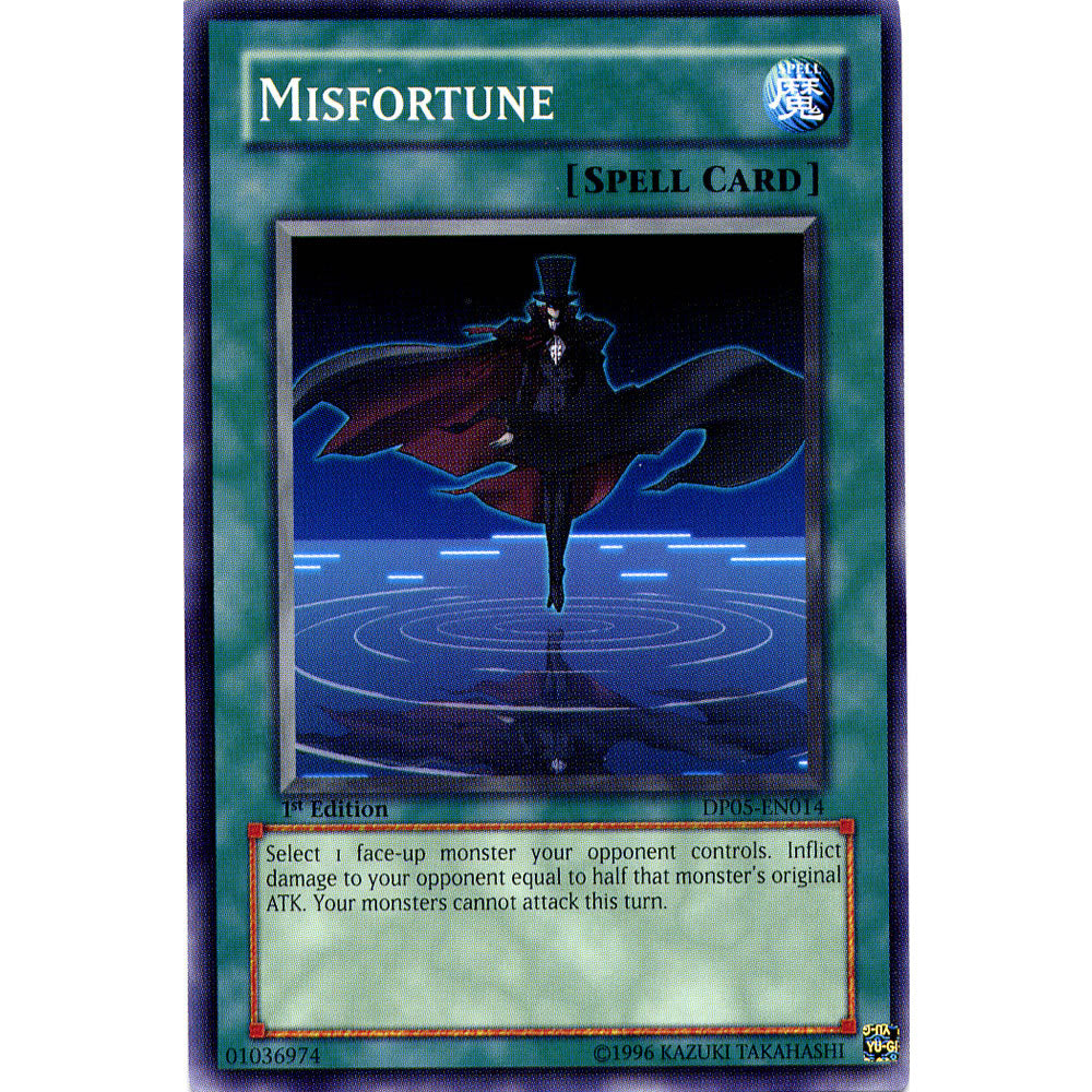 Misfortune DP05-EN014 Yu-Gi-Oh! Card from the Duelist Pack: Aster Phoenix Set