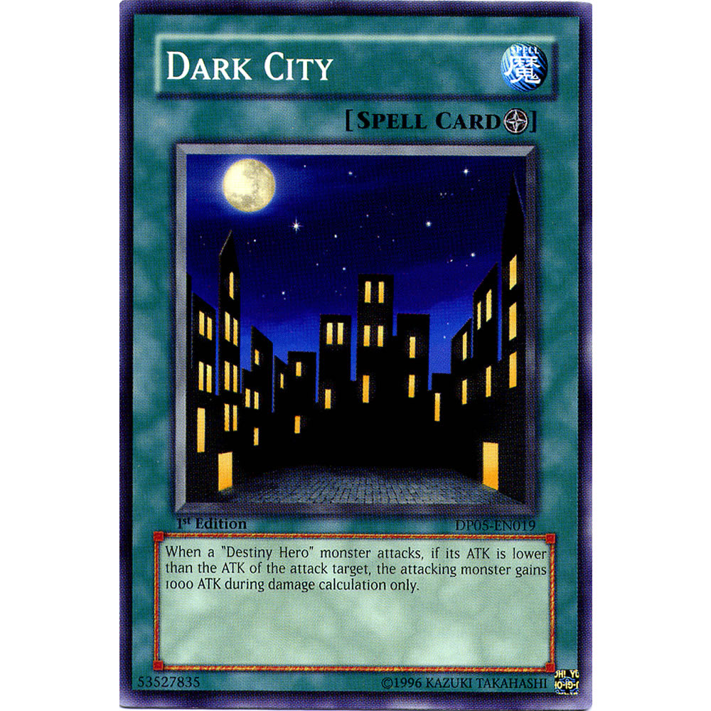 Dark City DP05-EN019 Yu-Gi-Oh! Card from the Duelist Pack: Aster Phoenix Set
