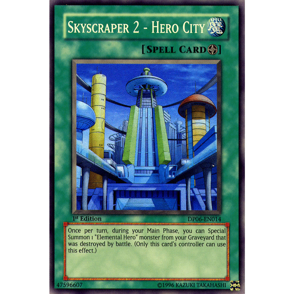 Skyscraper 2 - Hero City DP06-EN014 Yu-Gi-Oh! Card from the Duelist Pack: Jaden Yuki 3 Set