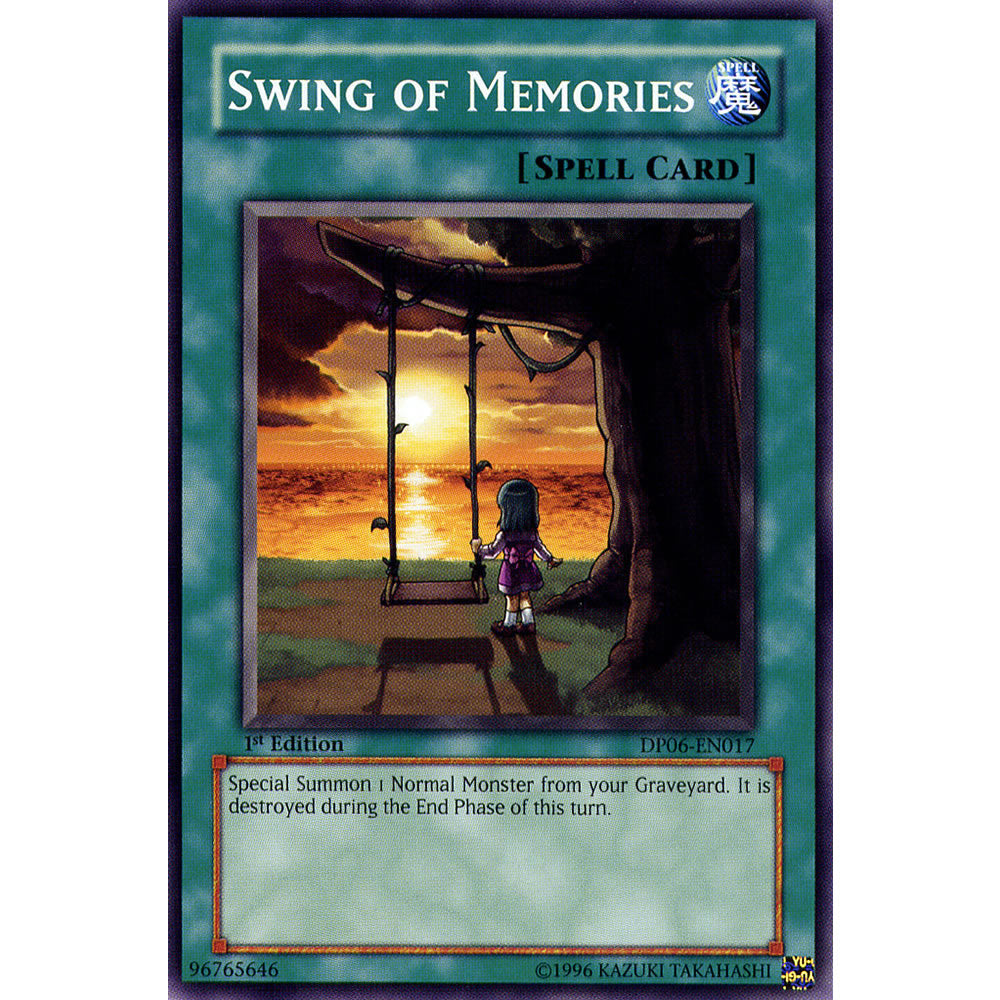 Swing of Memories DP06-EN017 Yu-Gi-Oh! Card from the Duelist Pack: Jaden Yuki 3 Set