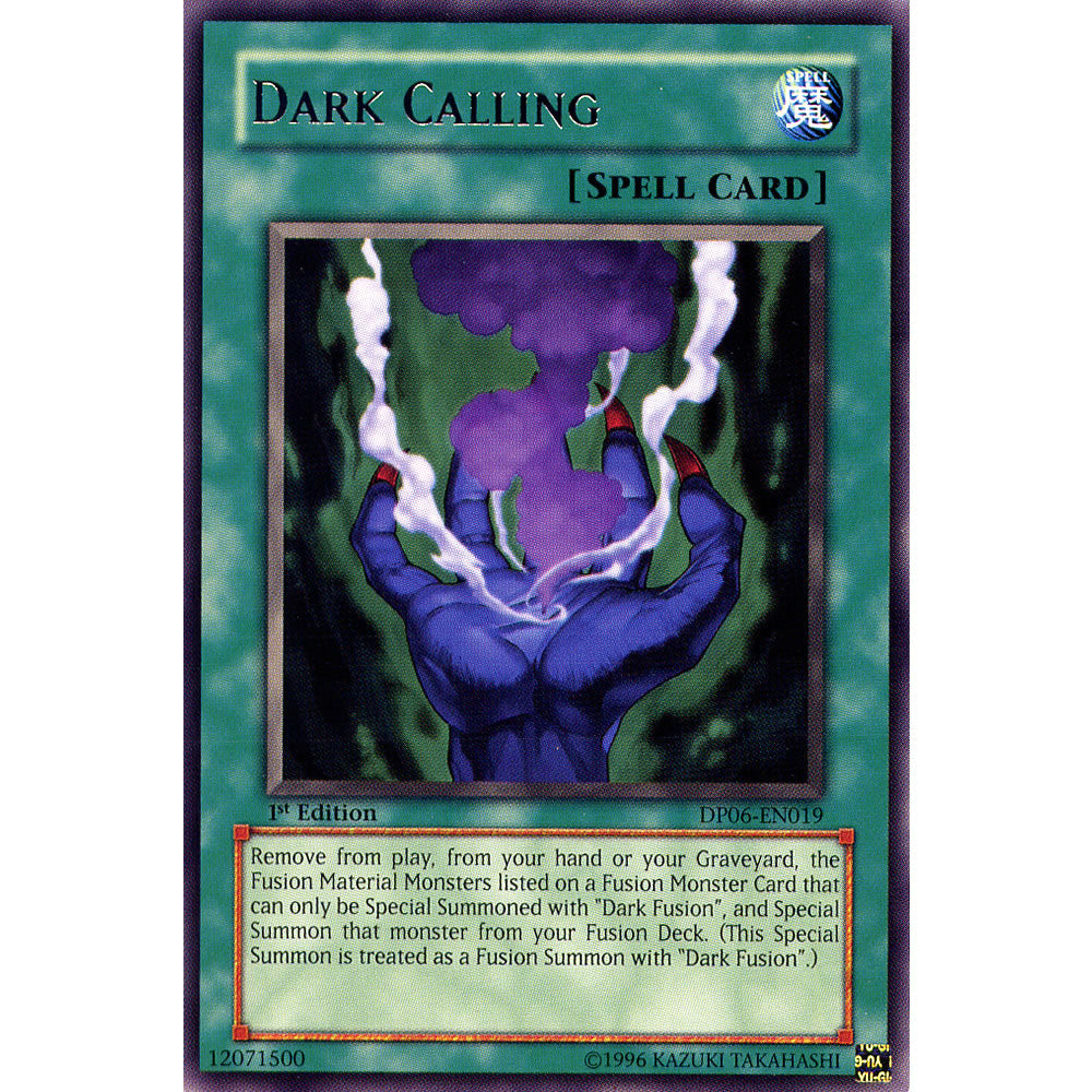 Dark Calling DP06-EN019 Yu-Gi-Oh! Card from the Duelist Pack: Jaden Yuki 3 Set