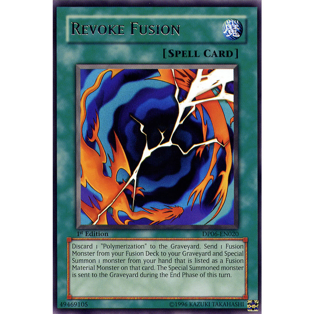 Revoke Fusion DP06-EN020 Yu-Gi-Oh! Card from the Duelist Pack: Jaden Yuki 3 Set