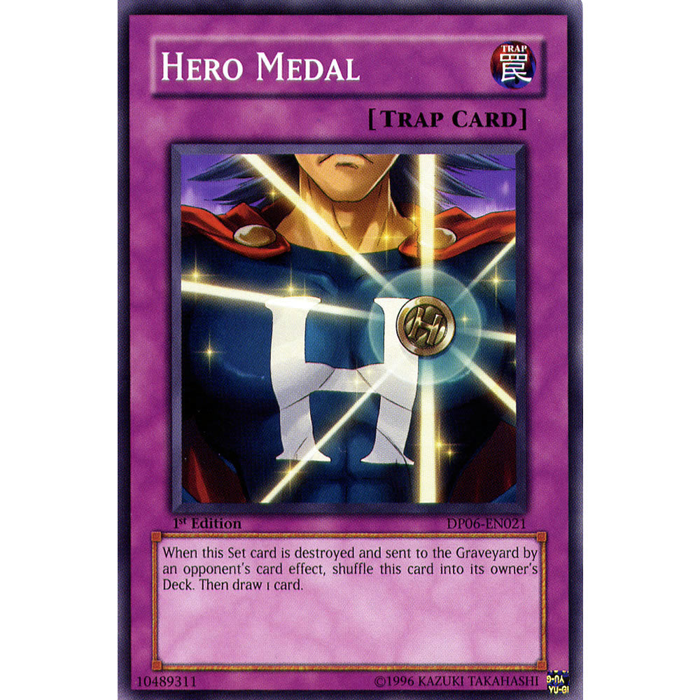 Hero Medal DP06-EN021 Yu-Gi-Oh! Card from the Duelist Pack: Jaden Yuki 3 Set