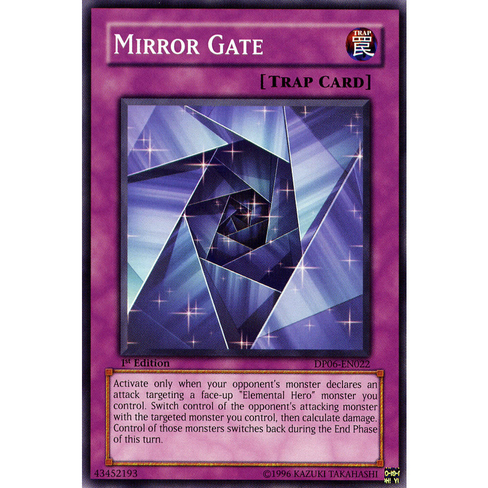 Mirror Gate DP06-EN022 Yu-Gi-Oh! Card from the Duelist Pack: Jaden Yuki 3 Set