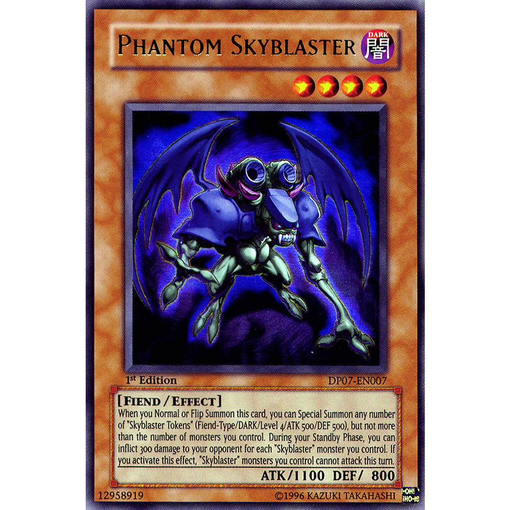 Phantom Skyblaster DP07-EN007 Yu-Gi-Oh! Card from the Duelist Pack: Jesse Anderson Set