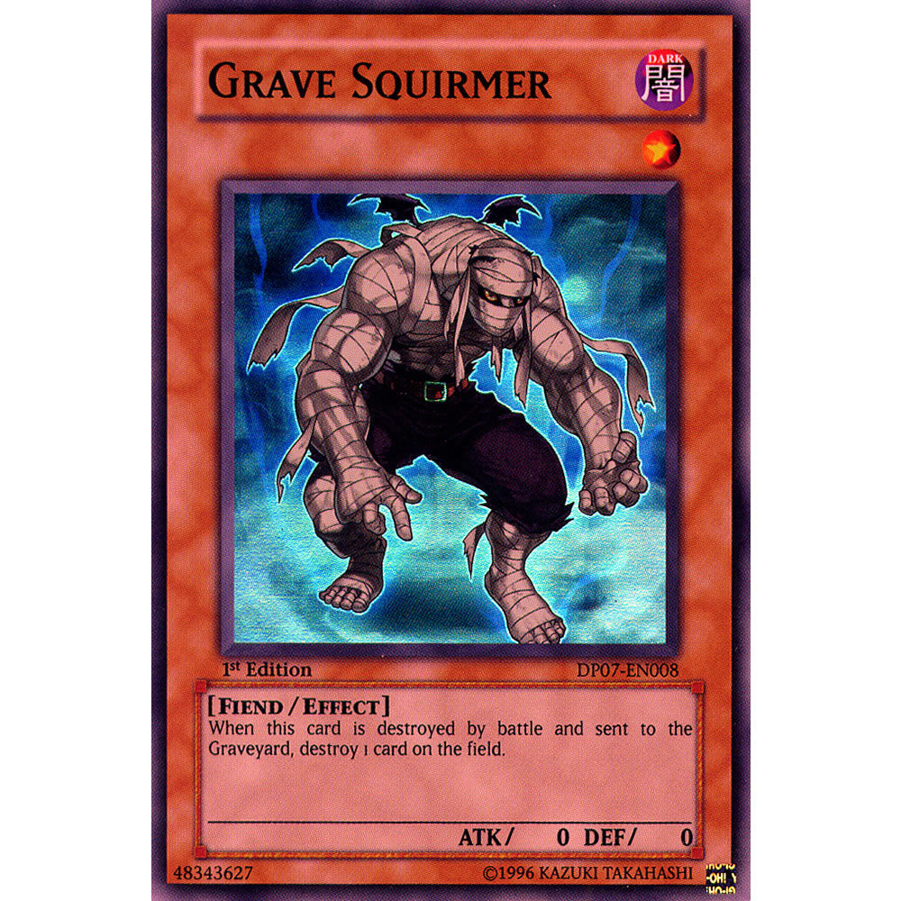Grave Squirmer DP07-EN008 Yu-Gi-Oh! Card from the Duelist Pack: Jesse Anderson Set
