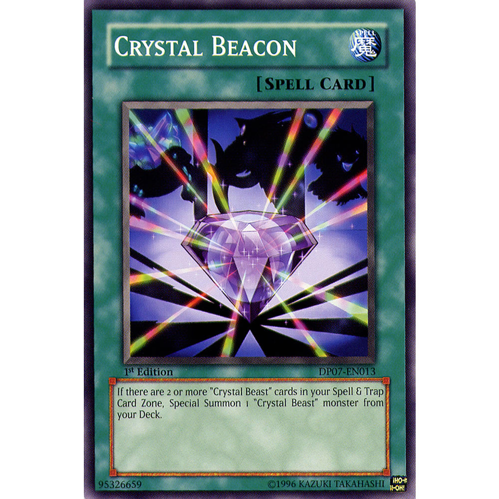 Crystal Beacon DP07-EN013 Yu-Gi-Oh! Card from the Duelist Pack: Jesse Anderson Set