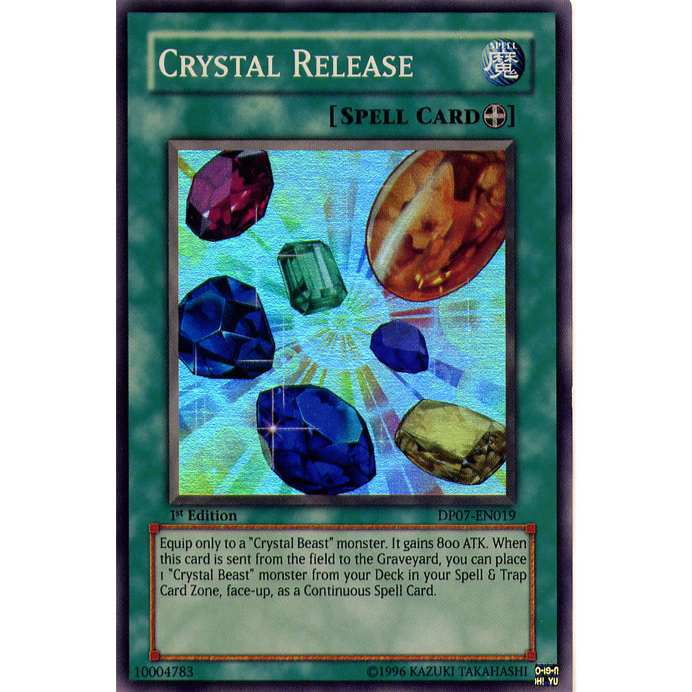 Crystal Release DP07-EN019 Yu-Gi-Oh! Card from the Duelist Pack: Jesse Anderson Set