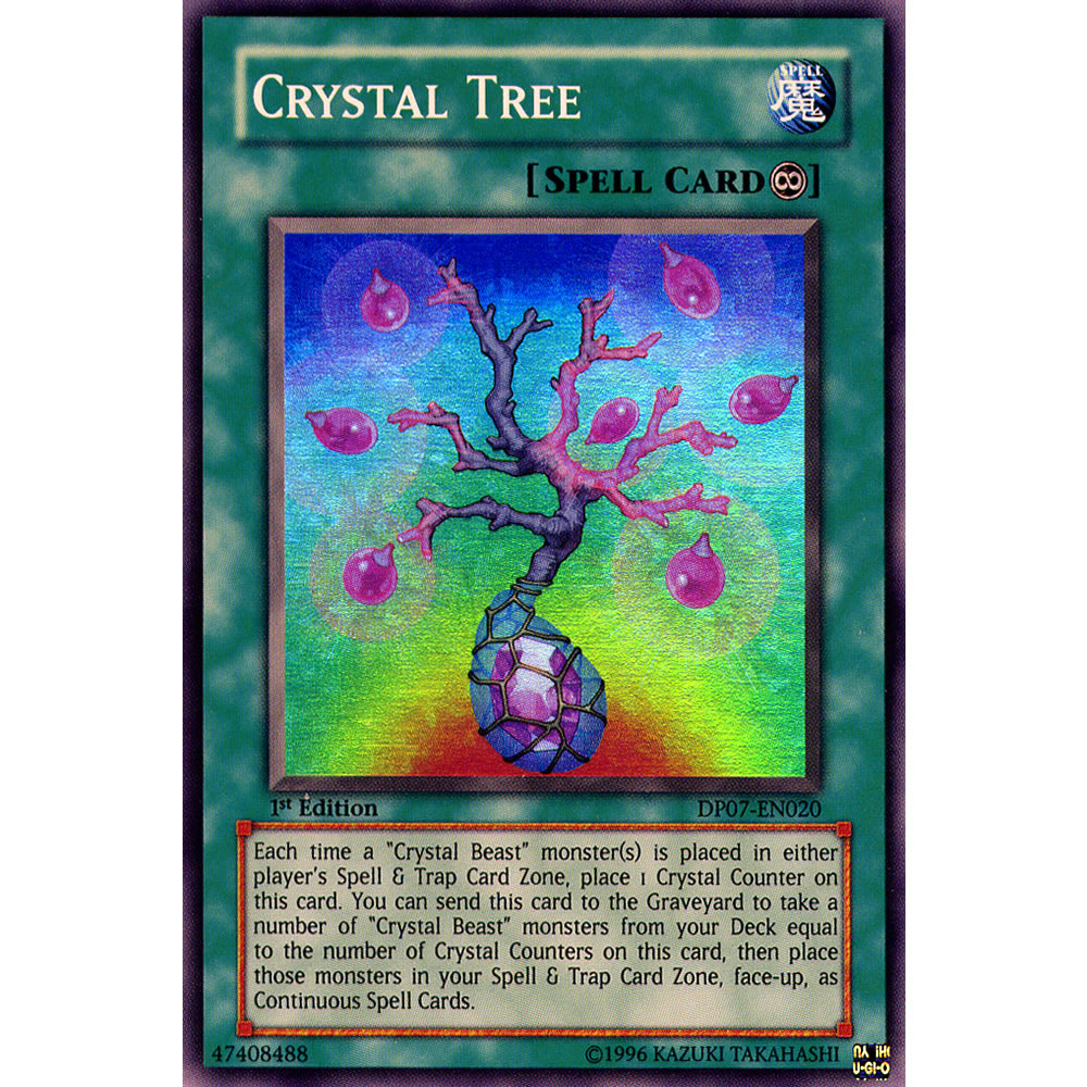 Crystal Tree DP07-EN020 Yu-Gi-Oh! Card from the Duelist Pack: Jesse Anderson Set