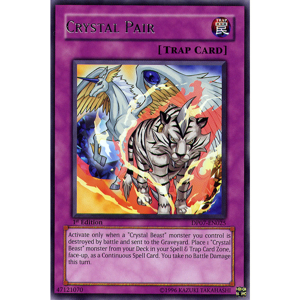 Crystal Pair DP07-EN025 Yu-Gi-Oh! Card from the Duelist Pack: Jesse Anderson Set