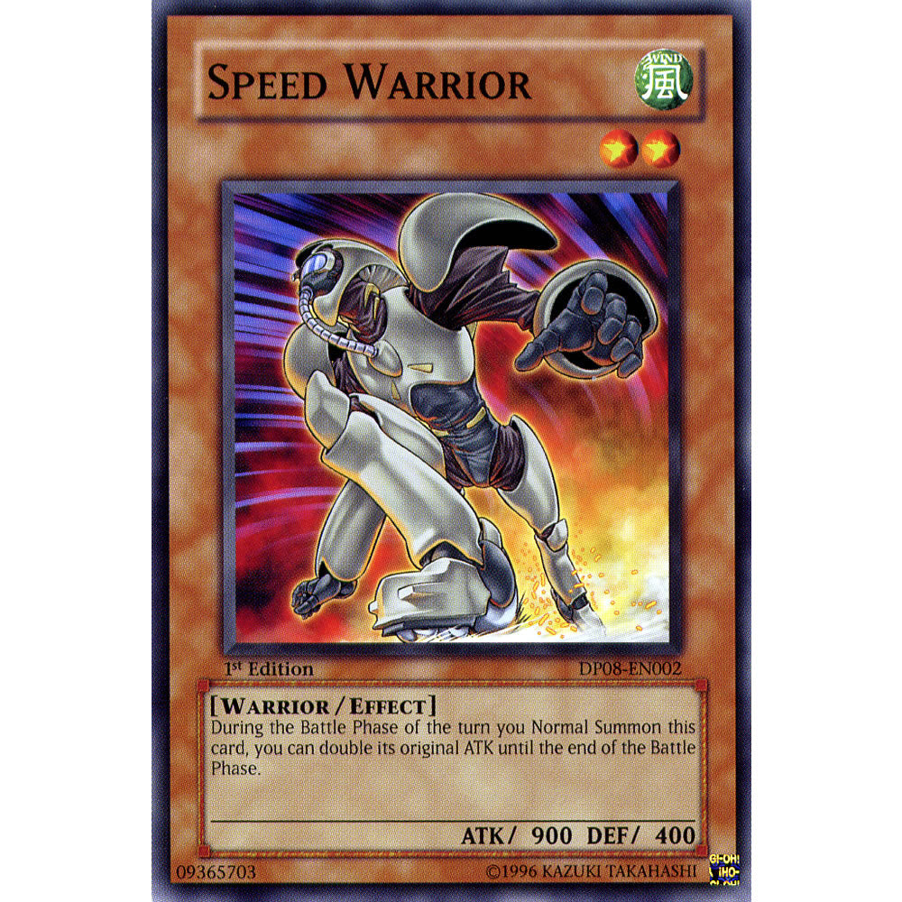 Speed Warrior DP08-EN002 Yu-Gi-Oh! Card from the Duelist Pack: Yusei Set