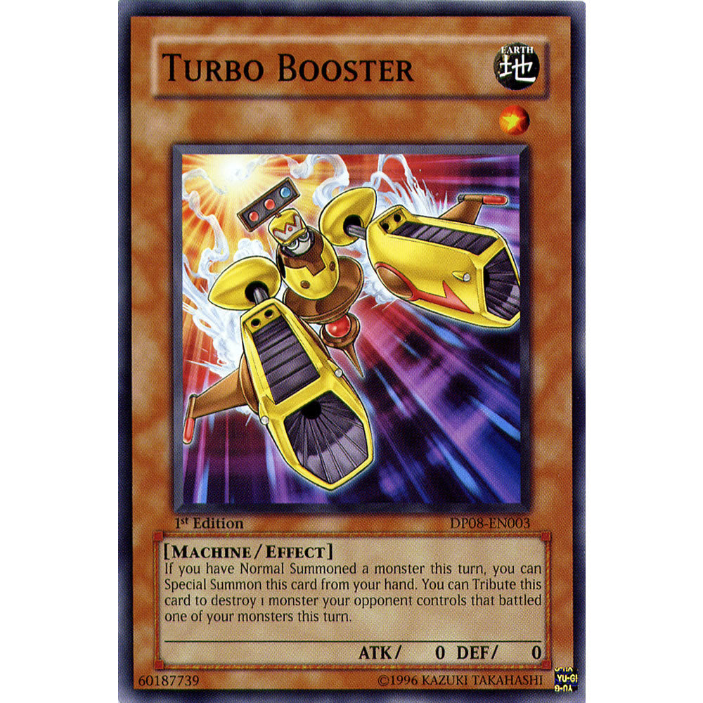Turbo Booster DP08-EN003 Yu-Gi-Oh! Card from the Duelist Pack: Yusei Set