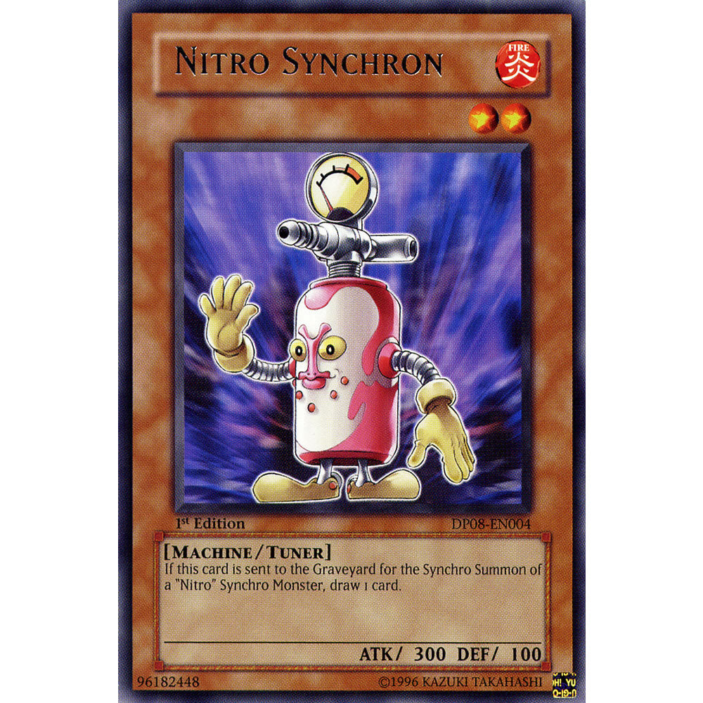 Nitro Synchro DP08-EN004 Yu-Gi-Oh! Card from the Duelist Pack: Yusei Set