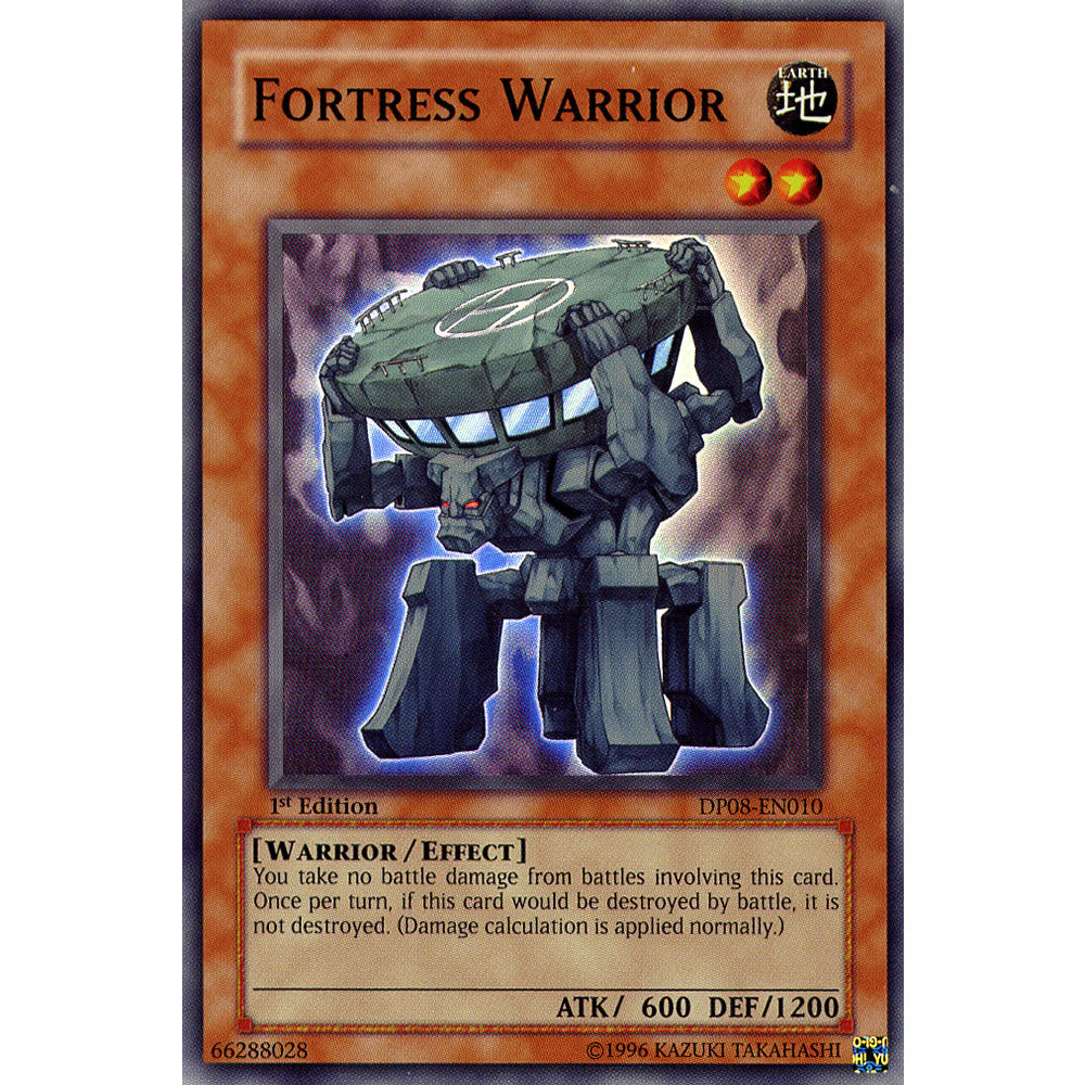 Fortress Warrior DP08-EN010 Yu-Gi-Oh! Card from the Duelist Pack: Yusei Set