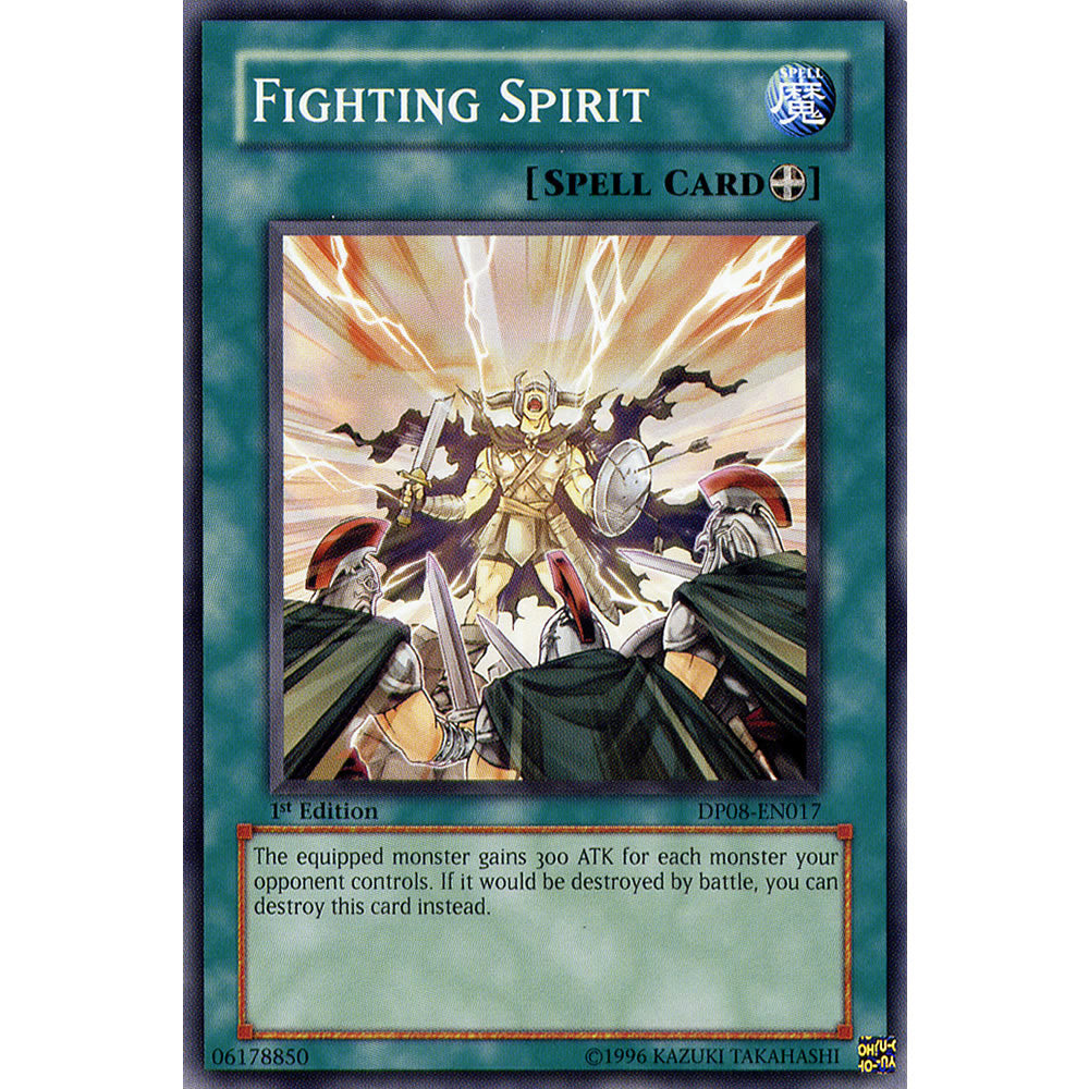 Fighting Spirit DP08-EN017 Yu-Gi-Oh! Card from the Duelist Pack: Yusei Set
