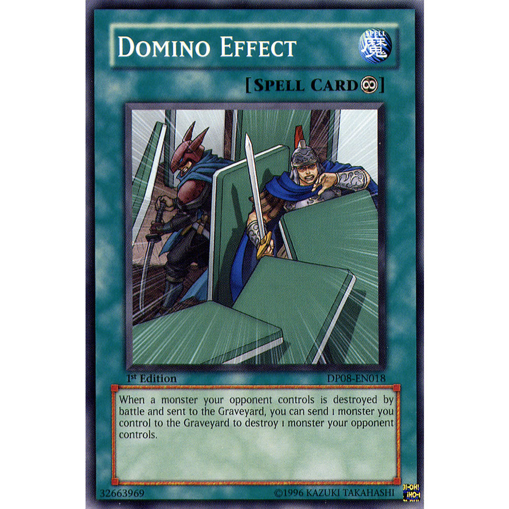 Domino Effect DP08-EN018 Yu-Gi-Oh! Card from the Duelist Pack: Yusei Set