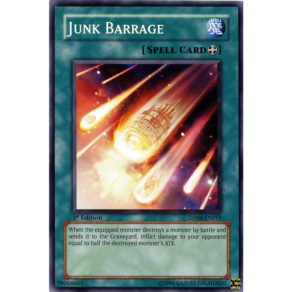 Junk Barrage DP08-EN019 Yu-Gi-Oh! Card from the Duelist Pack: Yusei Set