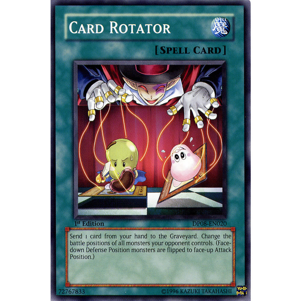 Card Rotator DP08-EN020 Yu-Gi-Oh! Card from the Duelist Pack: Yusei Set