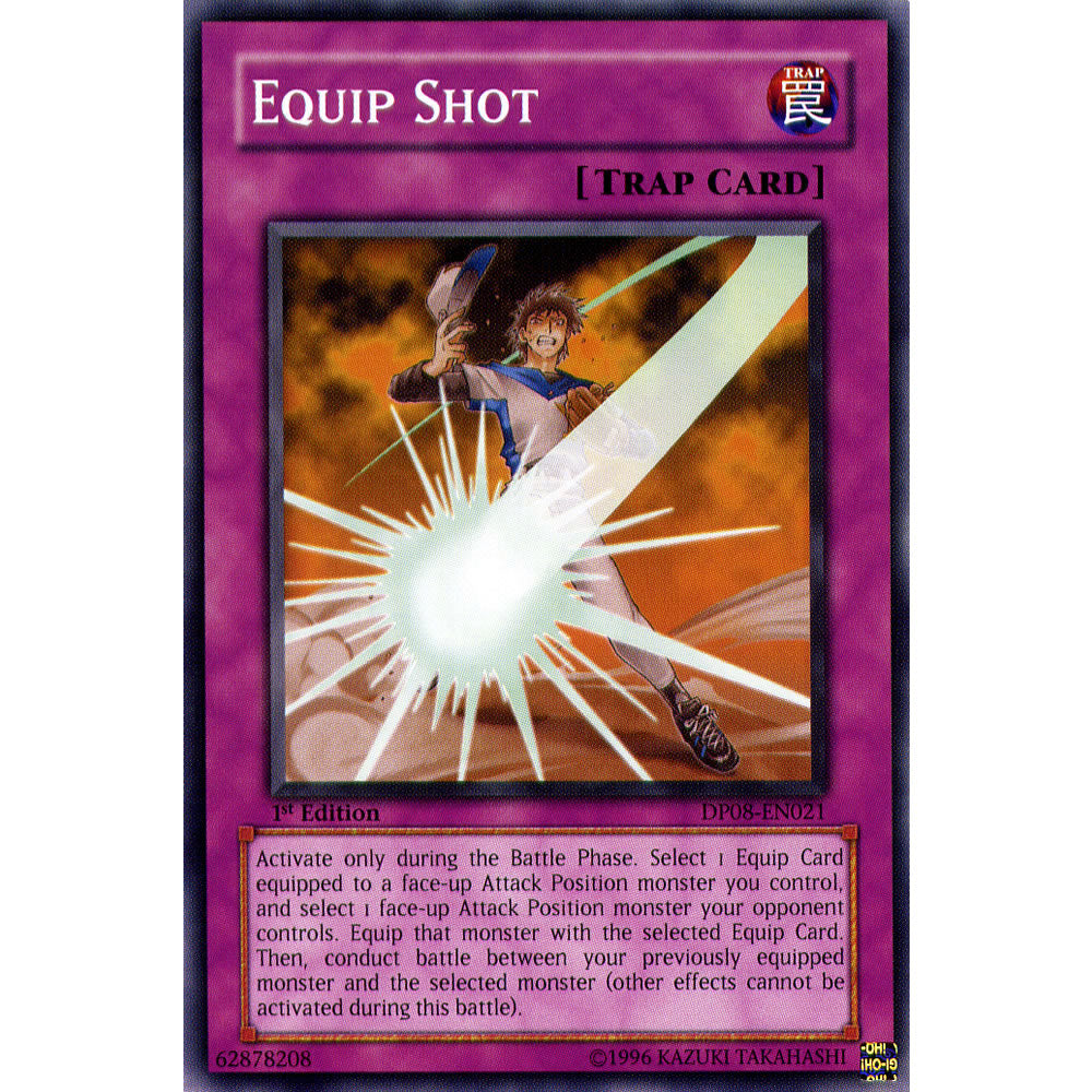 Equip Shot DP08-EN021 Yu-Gi-Oh! Card from the Duelist Pack: Yusei Set