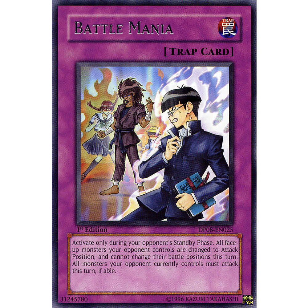 Battle Mania DP08-EN025 Yu-Gi-Oh! Card from the Duelist Pack: Yusei Set