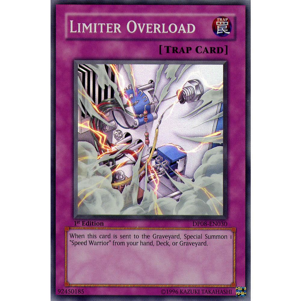 Limiter Overload DP08-EN030 Yu-Gi-Oh! Card from the Duelist Pack: Yusei Set