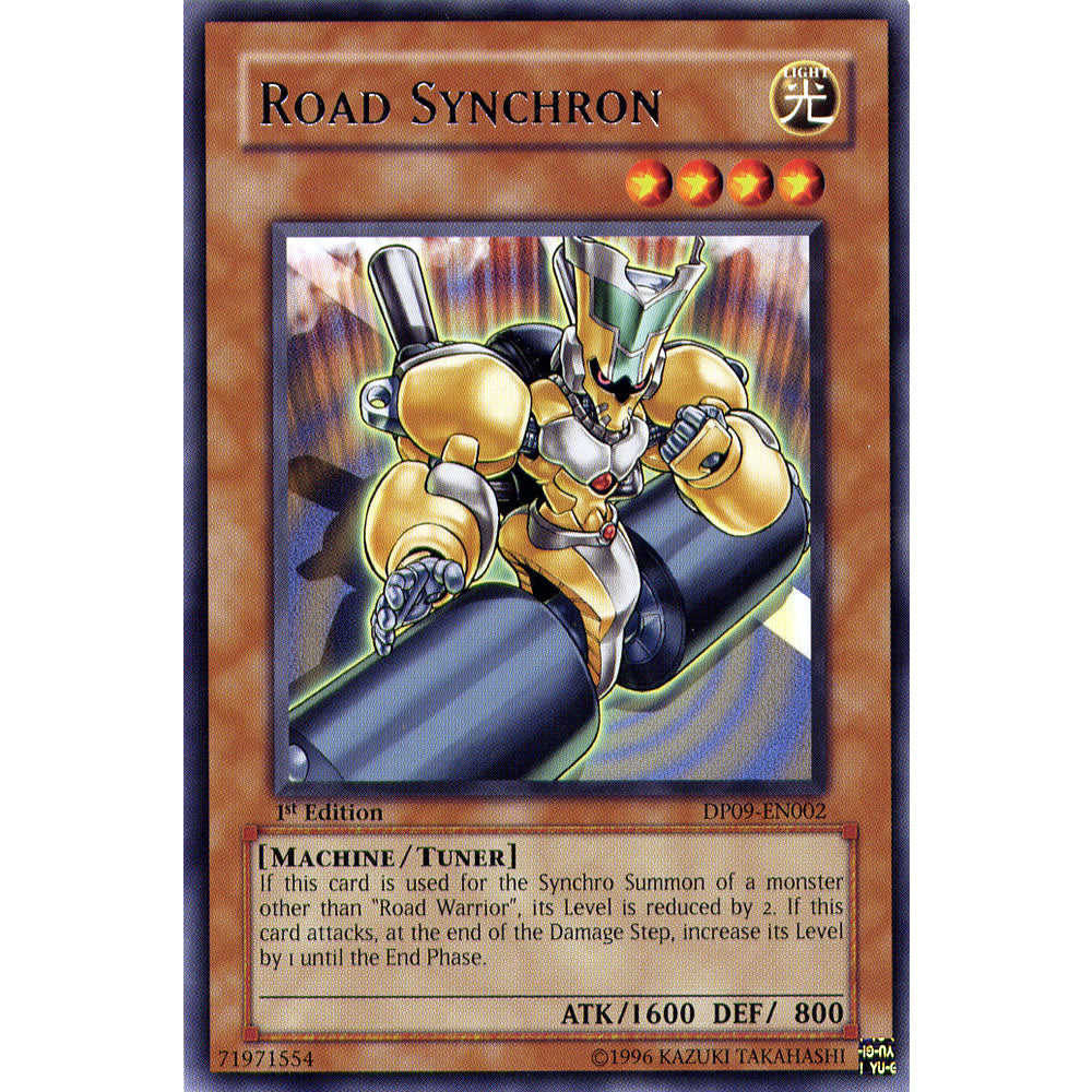 Road Synchron DP09-EN002 Yu-Gi-Oh! Card from the Duelist Pack: Yusei 2 Set