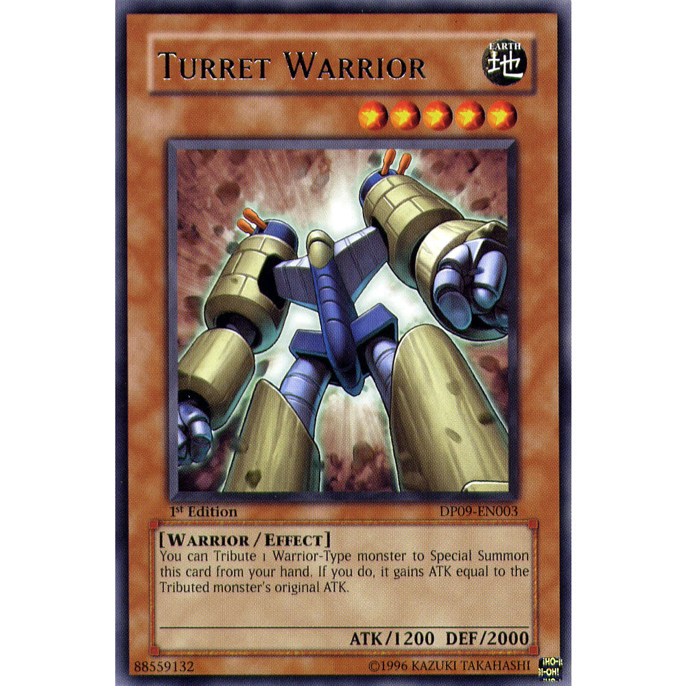 Turret Warrior DP09-EN003 Yu-Gi-Oh! Card from the Duelist Pack: Yusei 2 Set