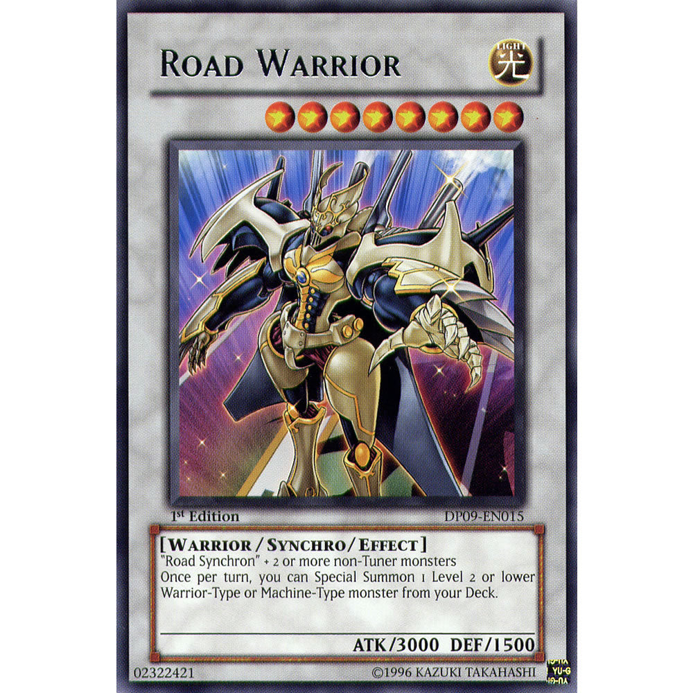 Road Warrior DP09-EN015 Yu-Gi-Oh! Card from the Duelist Pack: Yusei 2 Set