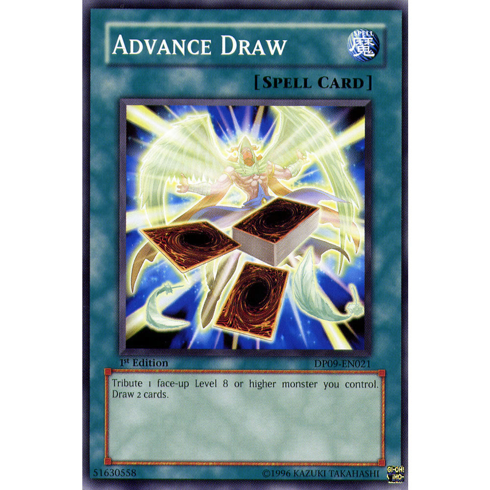 Advance Draw DP09-EN021 Yu-Gi-Oh! Card from the Duelist Pack: Yusei 2 Set