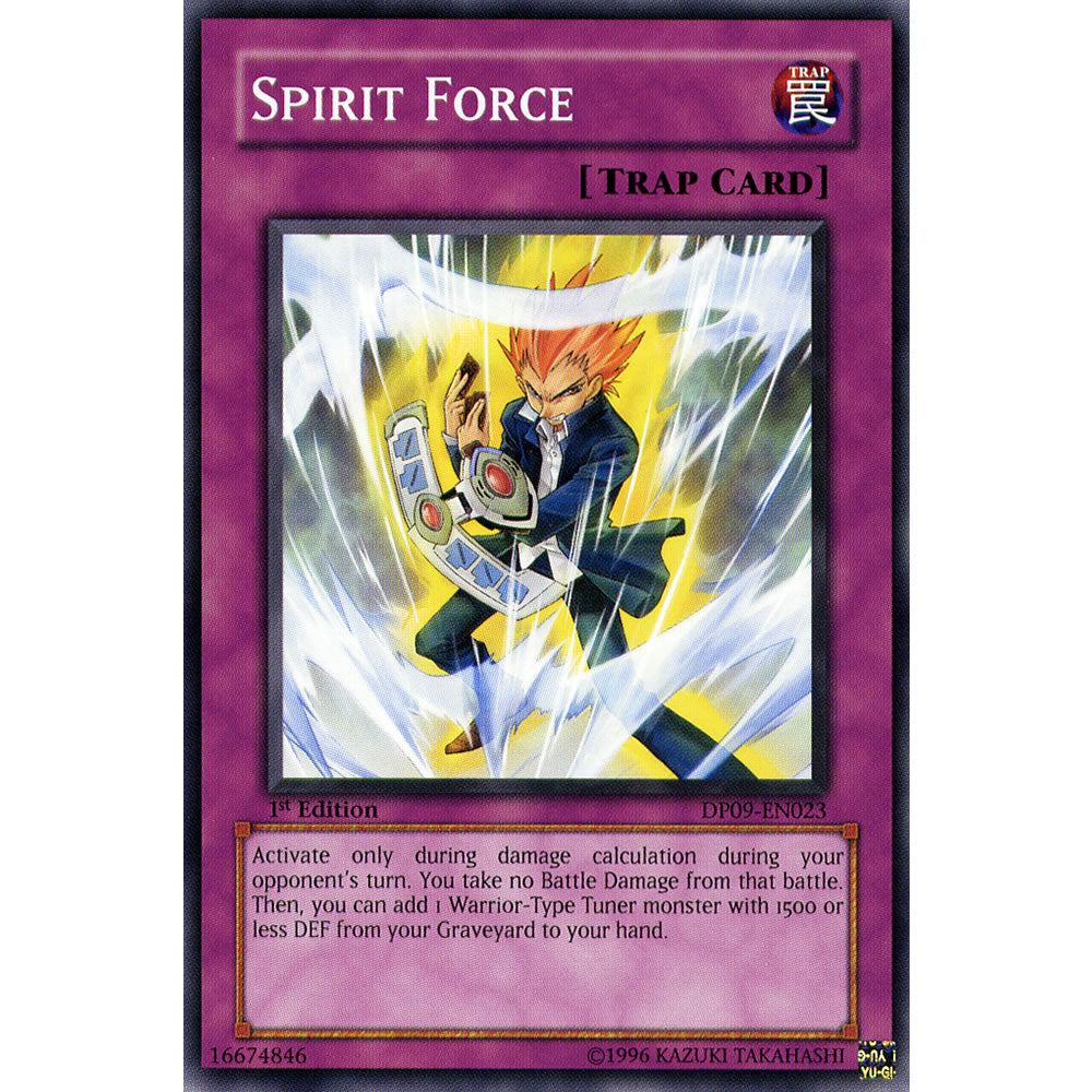 Spirit Force DP09-EN023 Yu-Gi-Oh! Card from the Duelist Pack: Yusei 2 Set