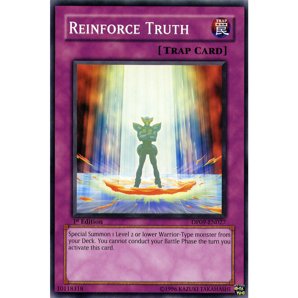 Reinforce Truth DP09-EN027 Yu-Gi-Oh! Card from the Duelist Pack: Yusei 2 Set